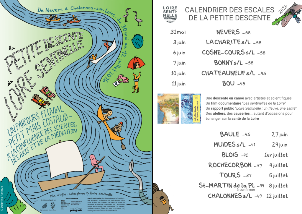 Petite Descente Loire Sentinelle 2026 - calendrier