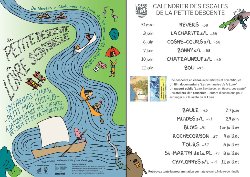 Petite Descente Loire Sentinelle 2026 - calendrier